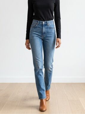 Cigarette High Rise | GAP Women's Skinny Jeans in Denim Blue | Size 28